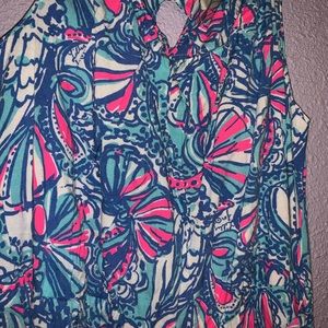 Lilly Pulitzer girls Maxi XL worn once